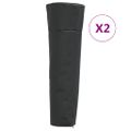 vidaXL Kryty na ohrievač 2 ks pyramída 86x47x241 cm 420D oxford látka