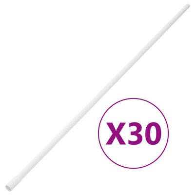 vidaXL Káblové rozvody Ø16 mm 30 m PVC