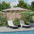 vidaXL Roma Parasol 286 x 284 x 270 cm Hliník a polyester Obdĺžnikový