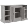 vidaXL Komoda sivý dub sonoma 100x35,5x60 cm spracované drevo
