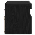 vidaXL TV skrinka 60 x 35 x 40 cm Čierny dub Kompozitné drevo