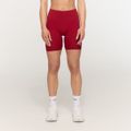Dámske šortky Varsity Red - GymBeam, veľkosť L, 95 % polyester, 5 % elastane