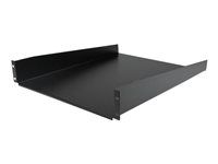 2U Network Rack Shelf (CABSHELF22) - Police skrine - čierna - 2U - 22" - pre P/N: RK12OD2, RK2433BKM, RK2537BKM, RK3236BKF, RK4236BKB, RK4242BK24, RK4242BK30