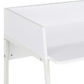 vidaXL Stôl biely 90x60x88 cm