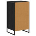 vidaXL Servírovacia skriňa Čierny dub 42 x 36 x 75.5 cm