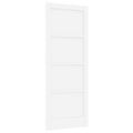 vidaXL Vnútorné dvere 83 x 211 cm Preglejka Biela