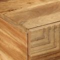 vidaXL Konferenčný stolík Hnedý 100x54x40 cm Masívne drevo Mango