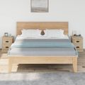 vidaXL Nočné stolíky 2 ks dub sonoma 39x39x47,5 cm spracované drevo