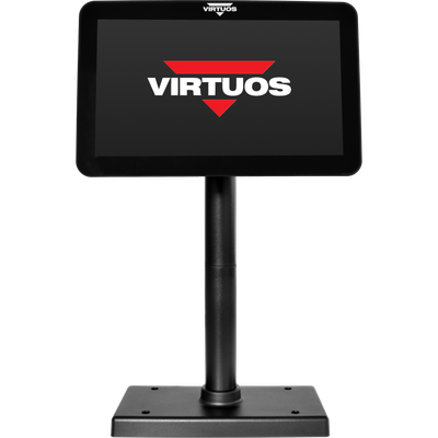 10,1'' LCD farebný zákaznícky monitor Virtuos SD1010R, USB, čierny