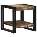 vidaXL Konferenčný stolík 40 x 40 x 38 cm Masívne obnovené drevo