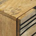 vidaXL Servírovacia skriňa Hnedá 60 x 33,5 x 75 cm Mangový masív