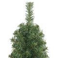 vidaXL Umelý vianočný stromček Zelená 150 cm PVC, oceľ a plast