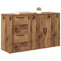 vidaXL Servírovacia skriňa Staré drevo 100 x 33 x 59,5 cm