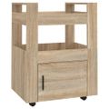 vidaXL Kuchynský vozík dub sonoma 60x45x80 cm spracované drevo
