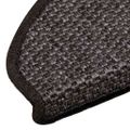 vidaXL Samolepiace nášľapy na schody vzhľad sisalu 15 ks 65x21x4 cm