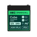 AGM12V5AH-J Green Cell AGM VRLA 12V 5Ah bezúdržbová batéria pre pokladne, hračky a kamery (91×70×102