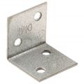 vidaXL Uhlové konzoly 150 ks 2 mm 30x25x30 mm pozinkovaná oceľ
