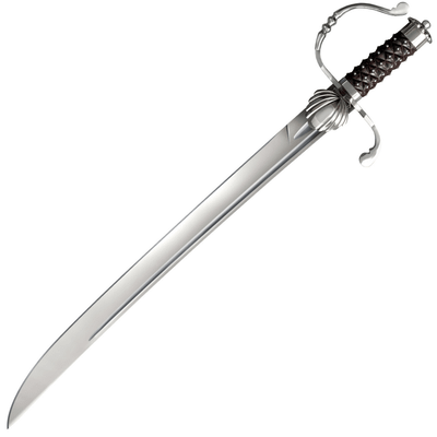 Cold Steel 88CLQ Hunting Sword zberateľský meč 61 cm, drevo, drôt, kožené puzdro