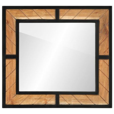 vidaXL Kúpeľňové zrkadlo 60x1x55 cm z masívneho akáciového dreva