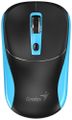 GENIUS NX-7123 BlackBlue/ 1200 dpi/ bezdrátová/ Copilot/ 4tlačítková/ černomodrá
