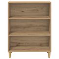 vidaXL Servírovacia skriňa Remeselný dub 69,5 x 32,5 x 90 cm