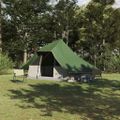 vidaXL Tipi stan 10-miestny Zelená taft