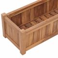 vidaXL Vyvýšený záhon 150x30x25 cm, tíkový masív