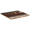 vidaXL Štvorcová stolová doska 80x80 cm, 25-27 mm, recyklovaný masív