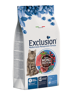 EXCLUSION NGCAT01 ADULT CAT granule pre dospelé mačky - tuniak, 1,5 kg