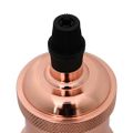 vidaXL držiaky lámp 2 ks Rose Gold E27