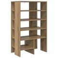 vidaXL Skriňa na topánky 2 ks 62 x 35 x 100 cm Kompozitné drevo