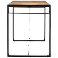 vidaXL Barový stôl 175x90x110 cm masívne surové mangovníkové drevo