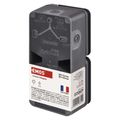 Vypínač + Zásuvka EMOS D730429 Cyklone kombinovaný C.6 nástenný IP55