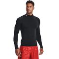 Kompresné tričko HG Armour Comp Mock LS Black - Under Armour, veľkosť L, veľkosť oblečenia L