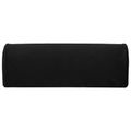 vidaXL Podložka na nohy 42 x 18 x 13 cm Pevný PU pena Čierna
