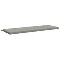 vidaXL Vankúš na lavičku SOEST 100% polyester Sivá 140 x 50 x 5 cm
