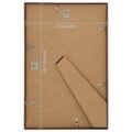 vidaXL Fotorámiky na stenu alebo stôl 3 ks bronzové 21x29,7 cm MDF