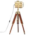 vidaXL Lampa na statíve, mangový masív 69 cm