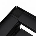 vidaXL Pedestal na práčku 2 pcs Čierny 120 x 56 x 52 cm Oceľ