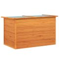 vidaXL Záhradný úložný box 126x72x72 cm, drevo