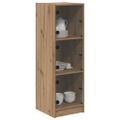 vidaXL Highboard Remeselný dub 35 x 37 x 109 cm Kompozitné drevo