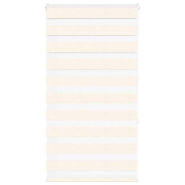 vidaXL Zebra roleta 85x150 cm šírka látky 80,9 cm polyester