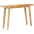 vidaXL Jedálenský stôl Prírodná 100 x 35 x 75 cm Masívne mango drevo
