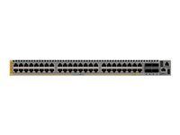 Prepínač - L3 - riadený - 48 x 1/2.5/5/10GBase-T + 4 x 40/100 Gigabit QSFP+ / QSFP28 - prúdenie vzduchu zozadu dopredu - Dá sa namontovať do rozvádzača