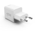 HAMA Super-mini, Rýchlonabíjačka, USB-C PD/QC 45W