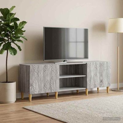 vidaXL TV skrinka 150 x 31 x 50 cm Sivý Sonoma Kompozitné drevo