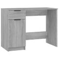 vidaXL Stôl sivý dub sonoma 100x50x75 cm spracované drevo