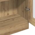 vidaXL Vysoká skrinka, dubový drevený remeselník, 82,5x30,5x150 cm, imitácia dreva