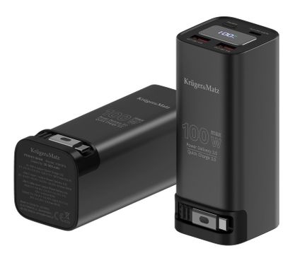 Powerbanka KRUGER &amp; MATZ KM0915 20000 mAh Li-ión 100W QC, PD