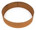 Záhradný obrubník G21 80 x 20 cm, kruhový, Corten